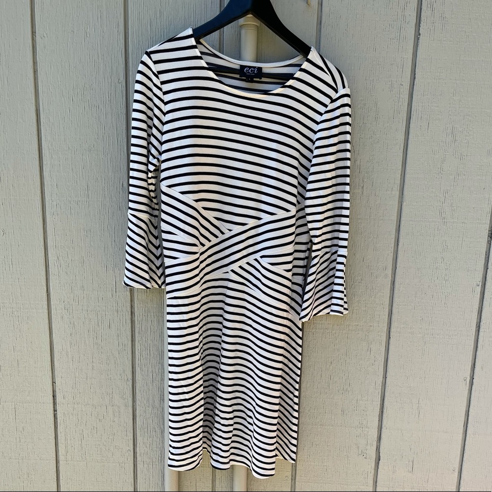 ECI Striped Dress